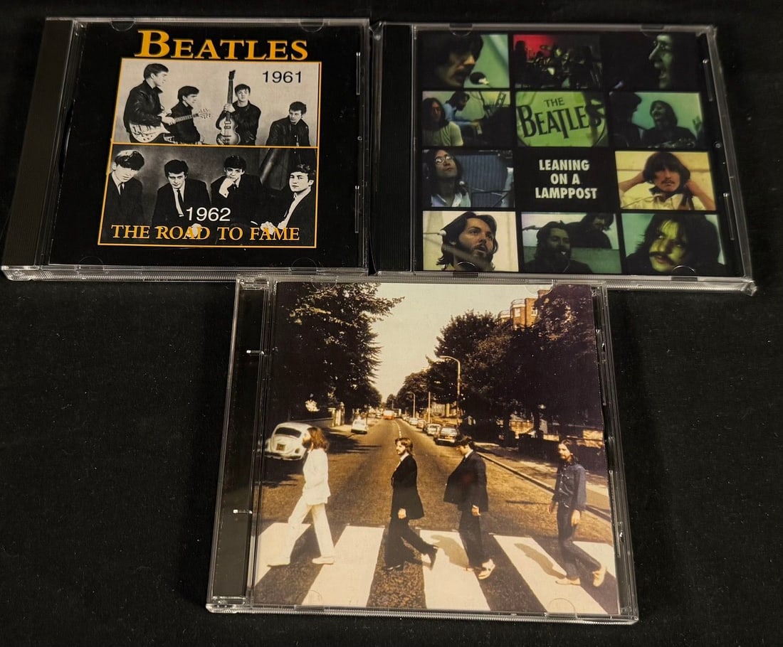 The Beatles Collector CD Trio - Early Years, Leaning on a Lamp Post & Abbey Road Promo (1 of 2)