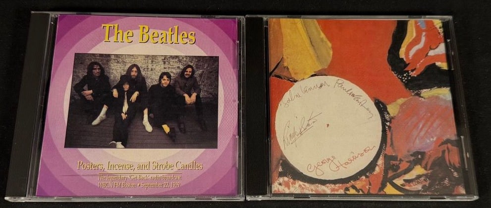 The Beatles Collector CD Pair - Vigotone "Posters, Incense and Strobe Candles" & "Arrive Without (1 of 3)