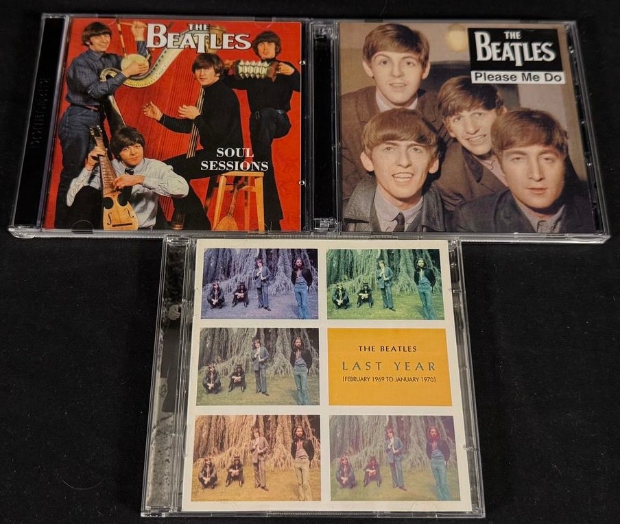 The Beatles Studio Sessions & Outtakes Collection - 6 CDs: Collection of three Beatles collector releases.