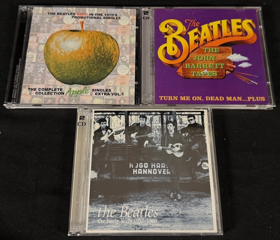 The Beatles Early Years, John Barrett Tapes & Apple Singles Collector CD Lot (3 Titles / 5 CDs) (1 of 4)