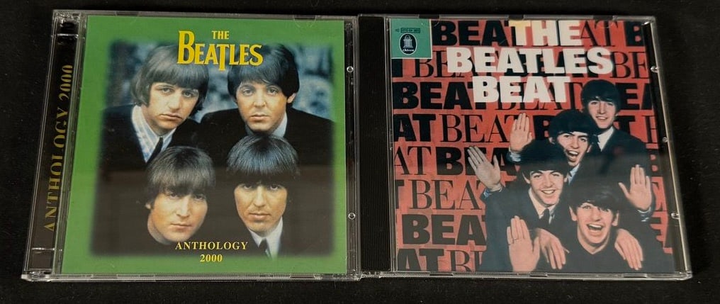 The Beatles Collector CD Lot - "Anthology 2000" 2CD Set & "The Beatles Beat" CD (1 of 4)