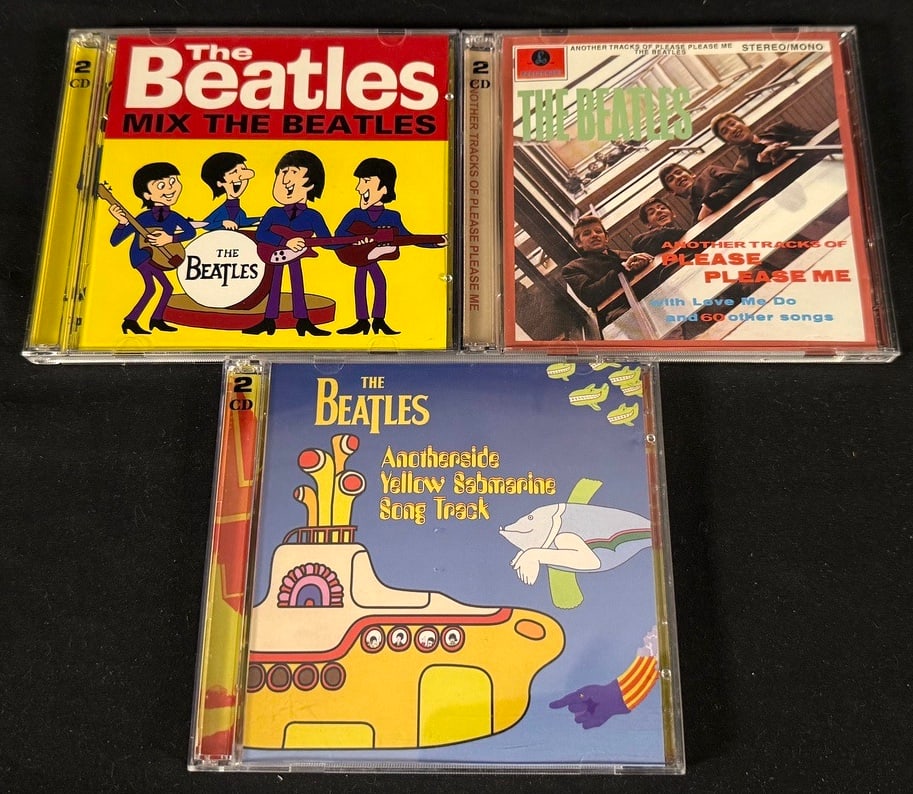 The Beatles Bootleg 2-CD Collection - "Mix the Beatles," "Another Tracks of Please Please Me," & (1 of 4)