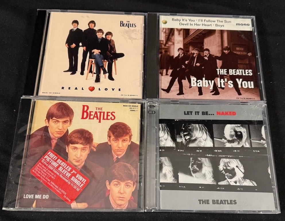 The Beatles Official CD Singles & Album Collection - Real Love, Baby It's You, Love Me Do & Let It (1 of 3)