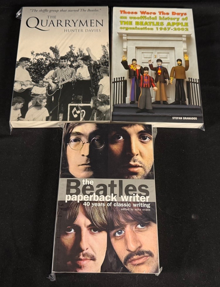 Beatles Reference Book Collection (3 Volumes): The Quarrymen, Apple History & Paperback Writer (1 of 2)