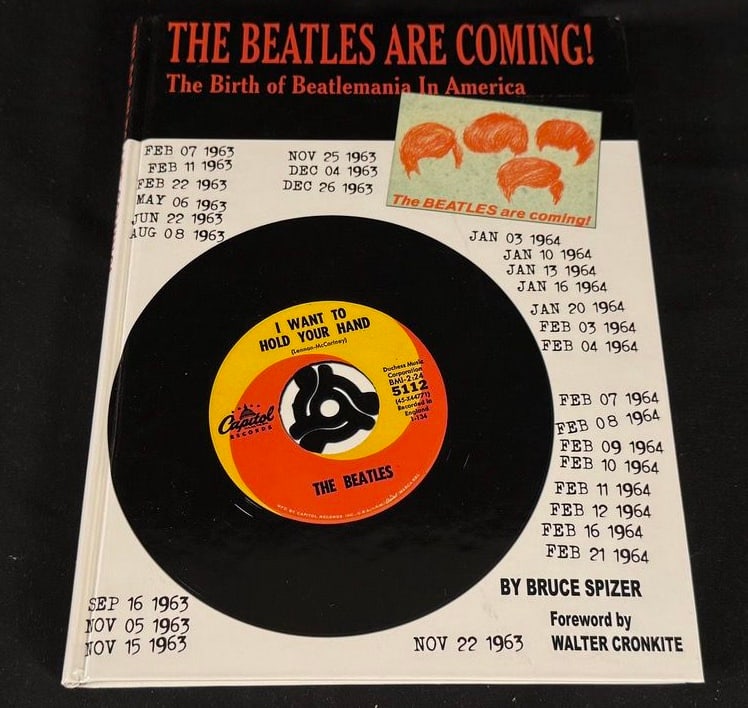 Bruce Spizer - The Beatles Are Coming! The Birth of Beatlemania in America (First Edition Hardcover): Hardcover reference by renowned Beatles historian Bruce Spizer, chronicling the Beatles' breakthrough in the United States and the rise of Beatlemania from 1963 through their February 1964 arrival.