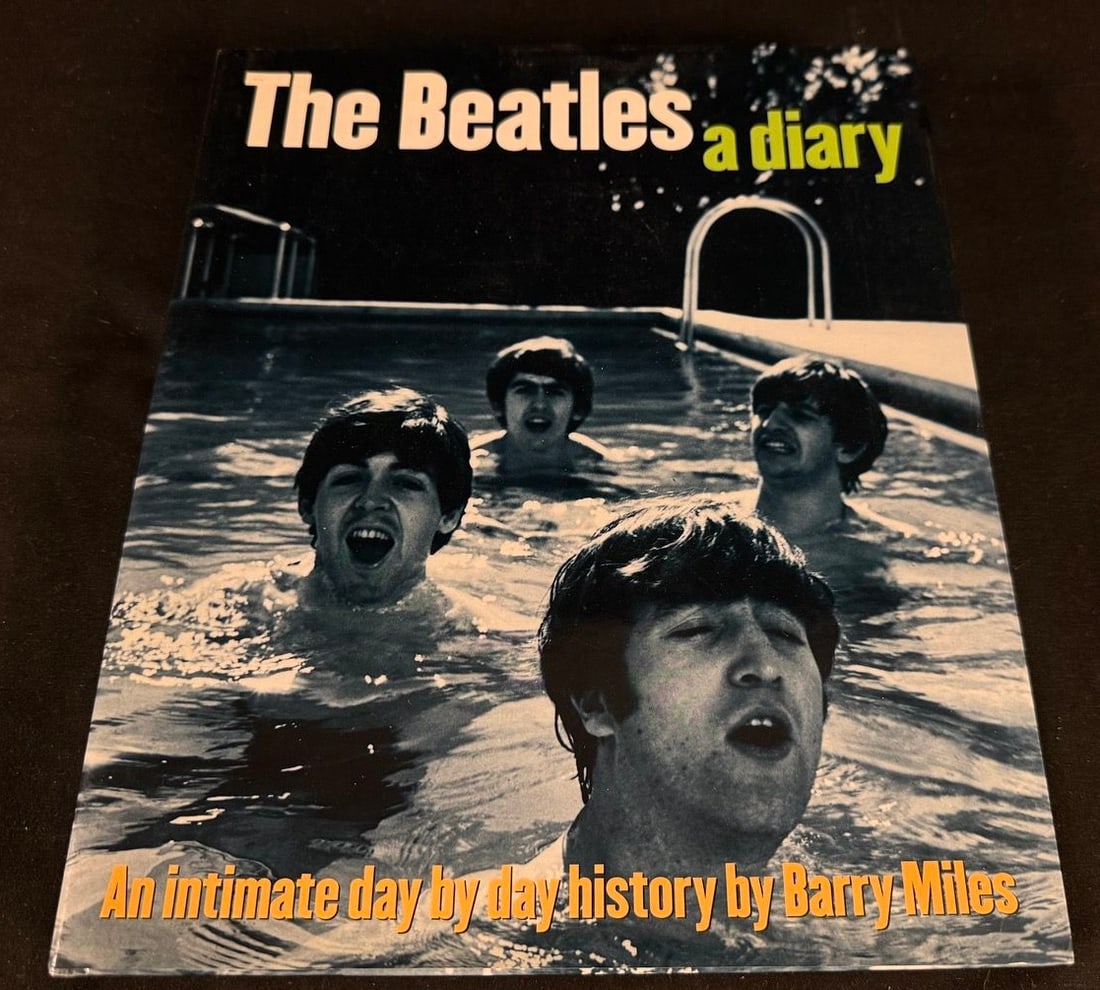 Barry Miles - The Beatles: A Diary (Illustrated Hardcover Day-by-Day History): Large-format illustrated hardcover by noted Beatles historian Barry Miles, presenting a detailed day-by-day chronicle of the Beatles' career from their Liverpool beginnings through the group's breakup