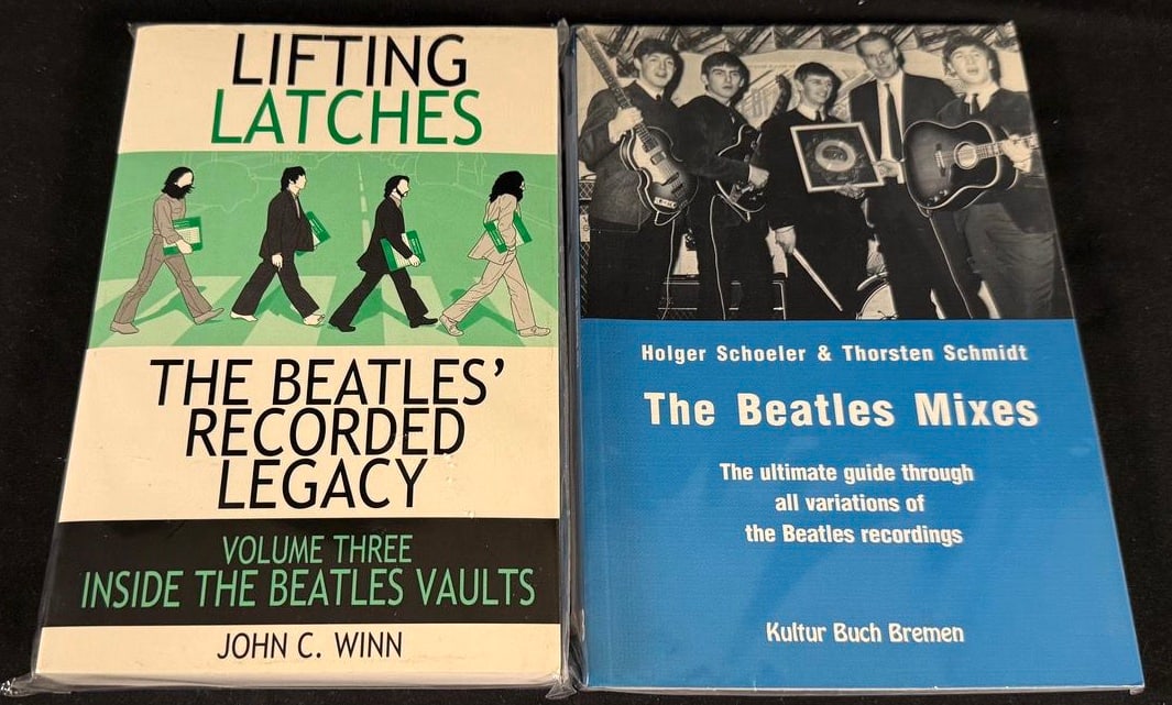 Beatles Recording Reference Books - Lifting Latches & The Beatles Mixes (2-Book Lot) (1 of 2)