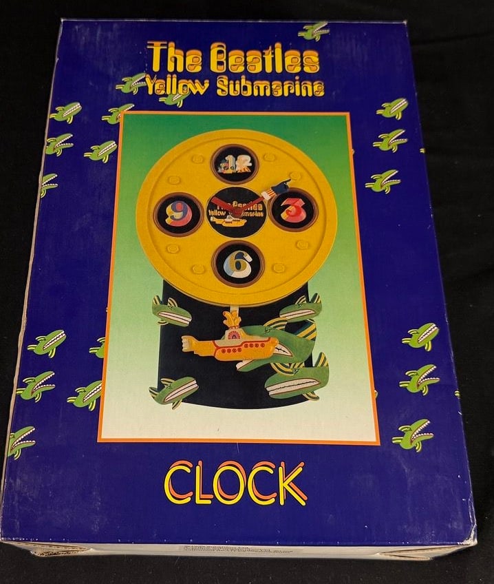 The Beatles Yellow Submarine Collector's Clock (Boxed) (1 of 1)