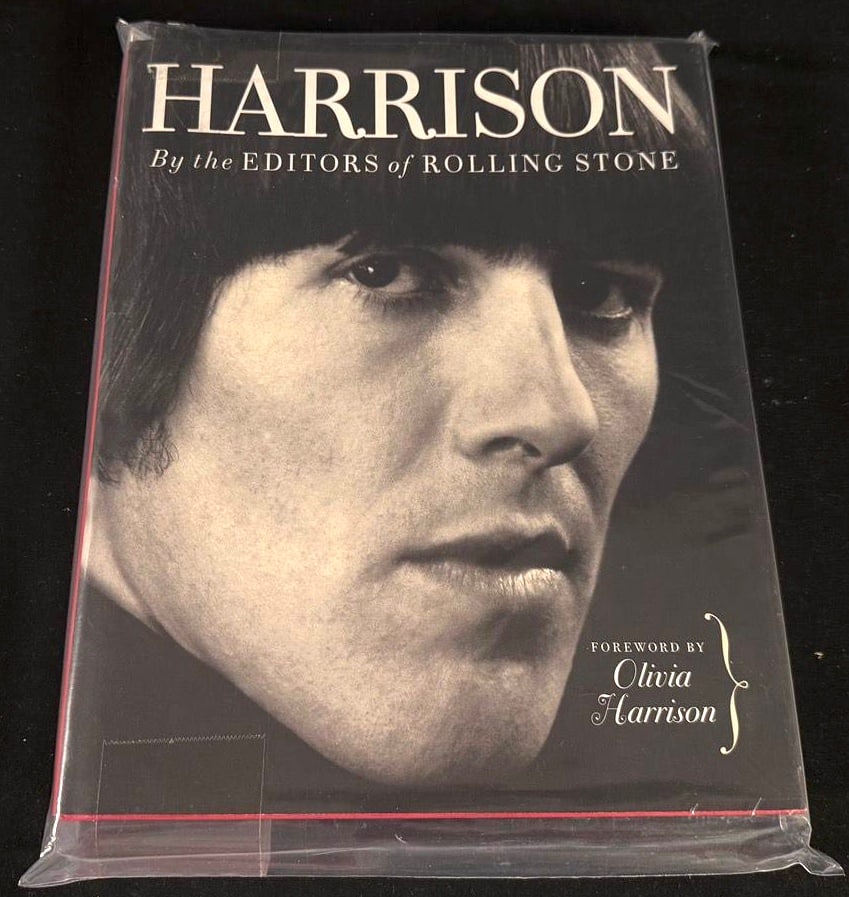 Harrison by the Editors of Rolling Stone Hardcover: Hardcover biography Harrison, published by the editors of Rolling Stone with a foreword by Olivia Harrison.