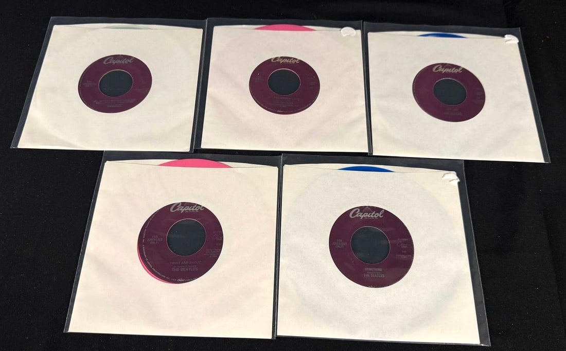 The Beatles - Capitol Purple Label 45 RPM Singles Collection (5) - Jukebox Reissues (1 of 2)