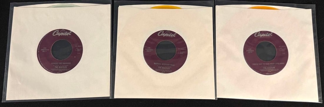 The Beatles - Capitol Purple Label 45 RPM Singles Collection (3) - Apple Era Reissues (1 of 2)