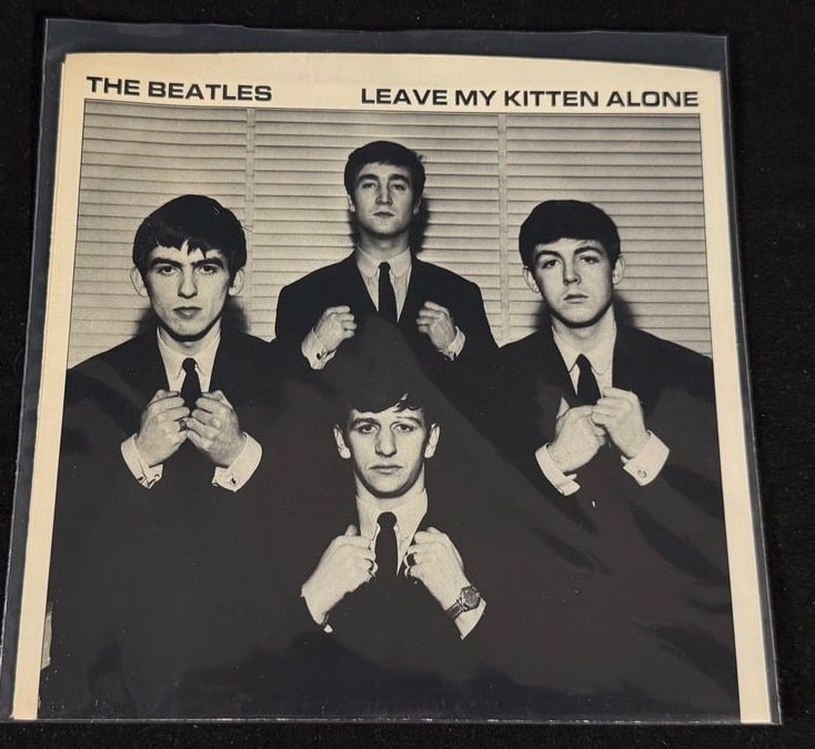 The Beatles - "Leave My Kitten Alone" Sessions 45 Picture Sleeve - Sleeve Only (1985, Unissued (1 of 2)