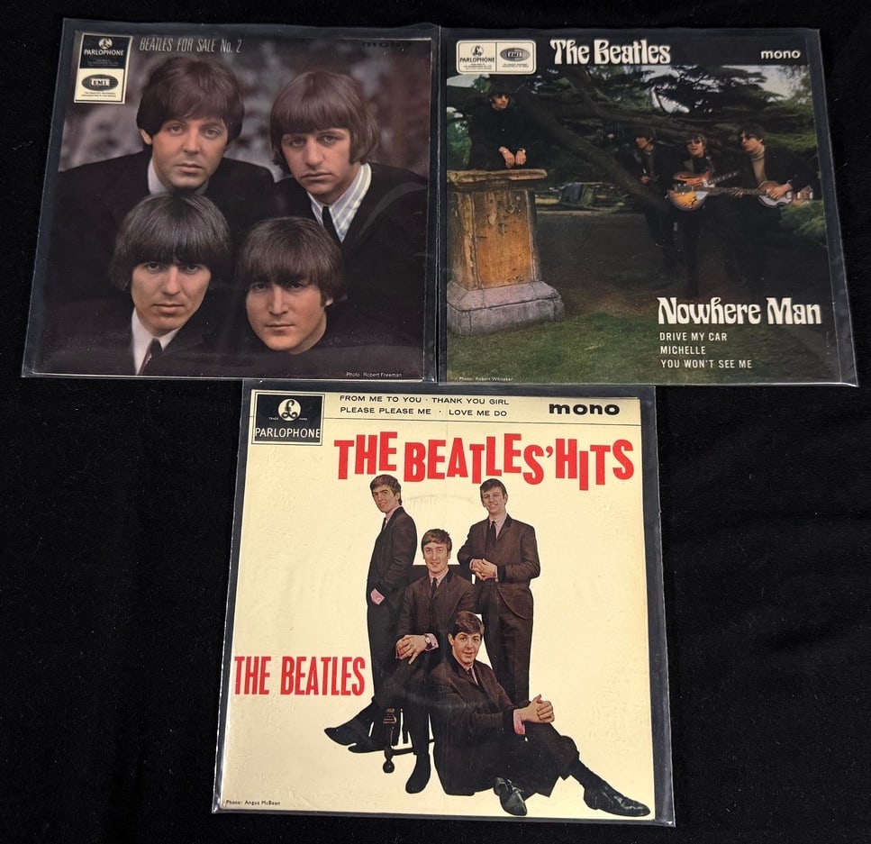 Beatles UK Parlophone EP Collection (3 EPs) - Beatles for Sale No. 2, Nowhere Man & The Beatles' (1 of 2)
