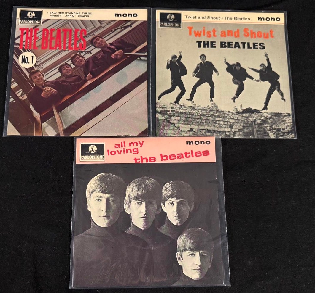 Early Beatles UK Parlophone EP Collection - The Beatles No. 1, Twist and Shout & All My Loving (1 of 2)