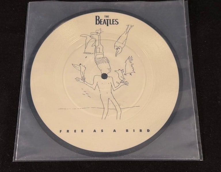 The Beatles - "Free As A Bird" Official Picture Disc (1 of 2)