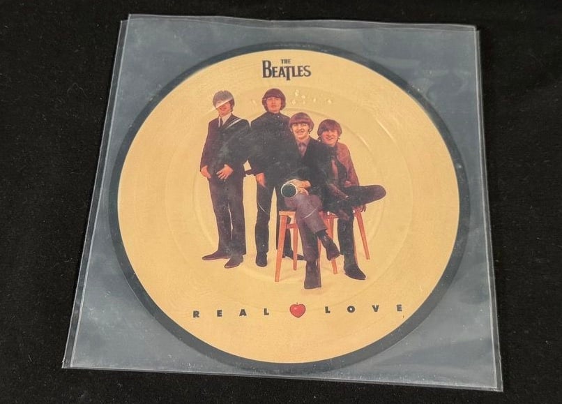 Beatles Real Love Rare Unofficial Picture Disc (1 of 2)