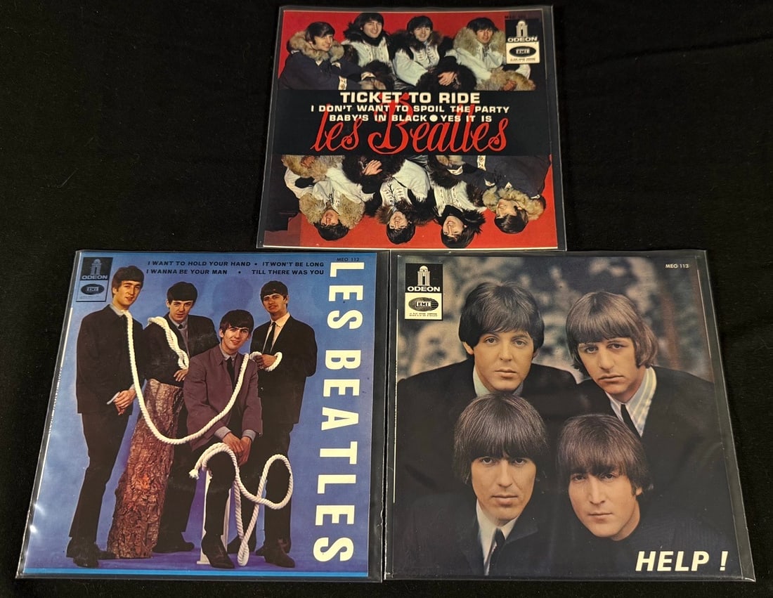 French Beatles EP Collection (3 Records) (1 of 2)