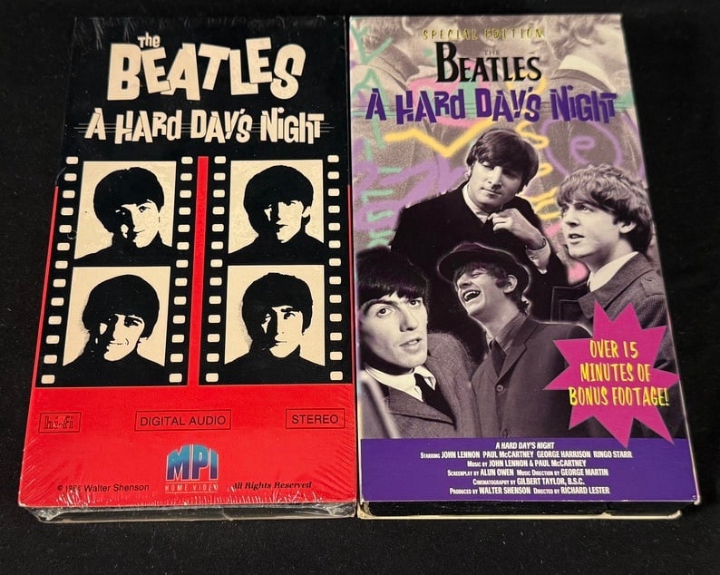 Beatles 'A Hard Day's Night' VHS Collection (2) (1 of 2)