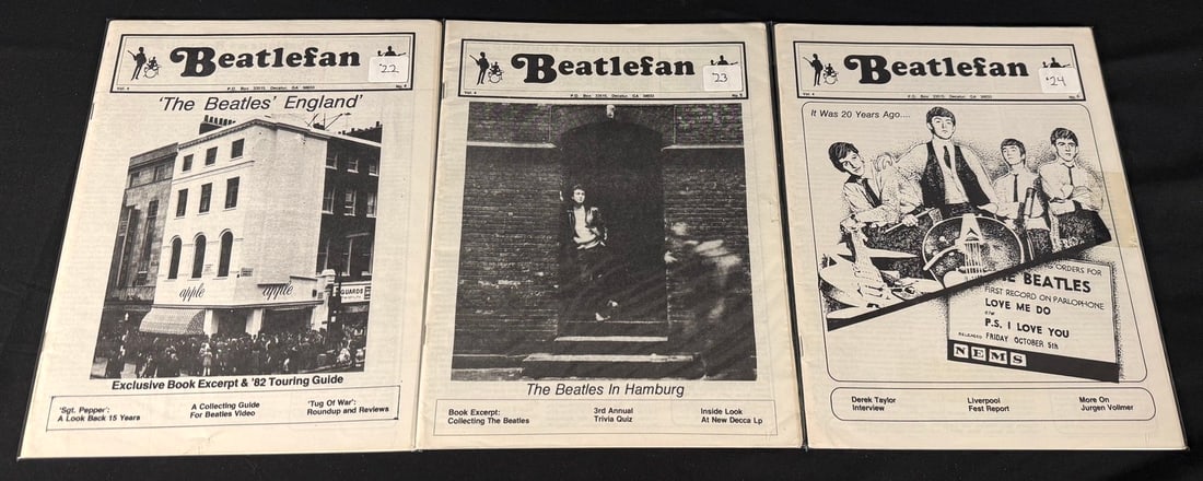 Beatlefan Magazine Issues #22-24 (1 of 1)