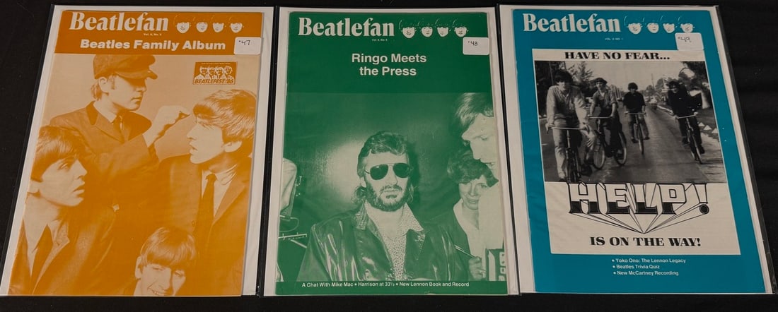 Beatlefan Magazine Issues #47-49 (1 of 1)