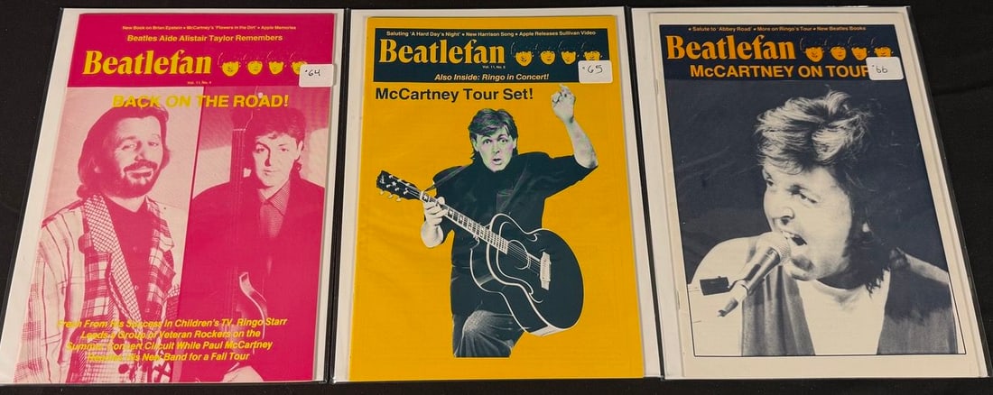Beatlefan Magazine Issues #64-66 (1 of 1)
