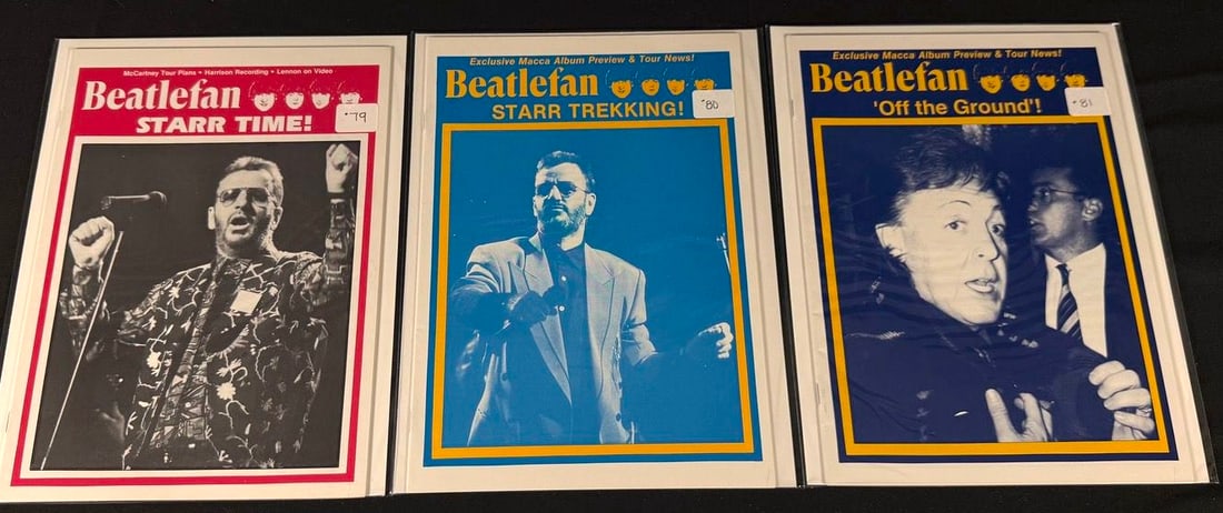 Beatlefan Magazine Issues #79-81 (1 of 1)