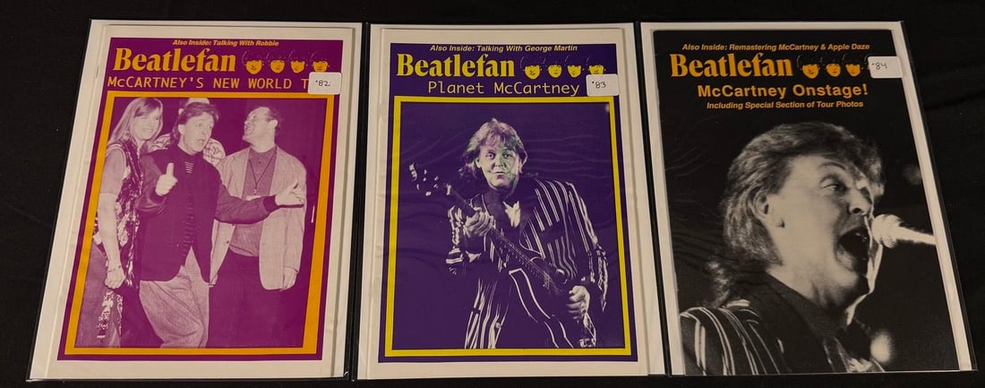 Beatlefan Magazine Issues #82-84 (1 of 1)