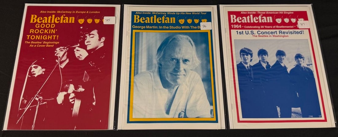 Beatlefan Magazine Issues #85-87 (1 of 1)