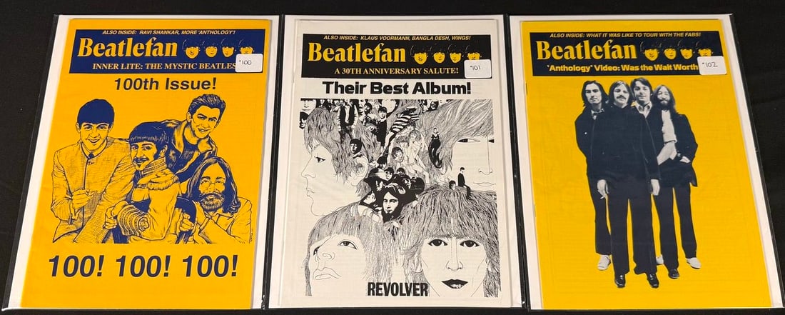 Beatlefan Magazine Issues #100-102 (1 of 1)