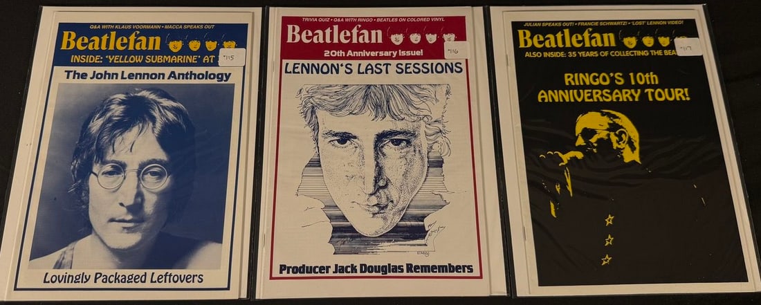Beatlefan Magazine Issues #109-111 (1 of 1)