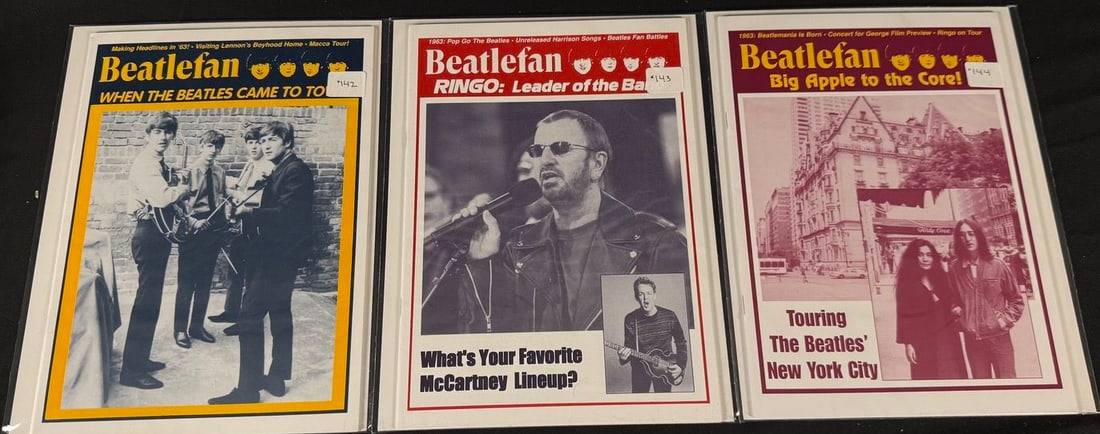 Beatlefan Magazine Issues #142-144 (1 of 1)