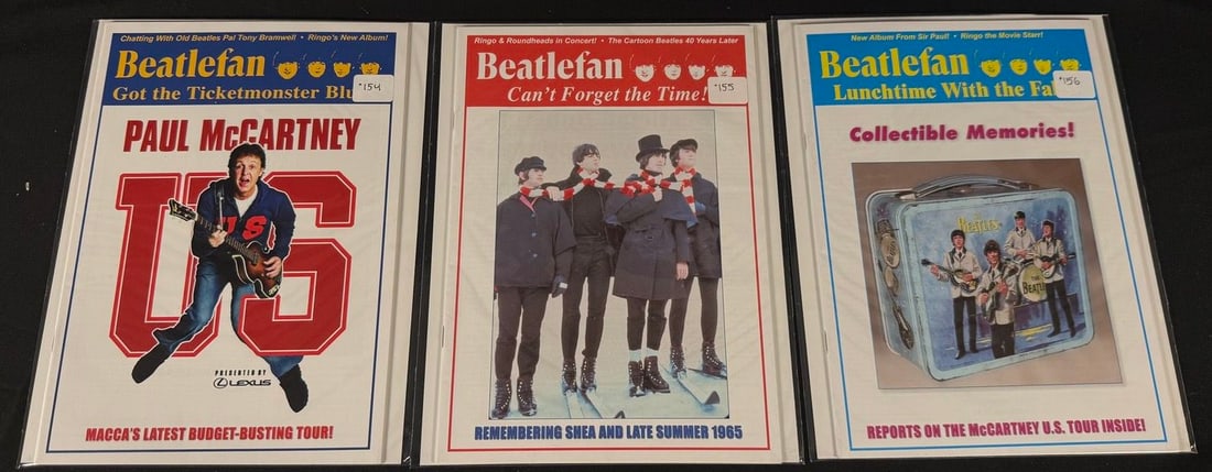 Beatlefan Magazine Issues #154-156 (1 of 1)