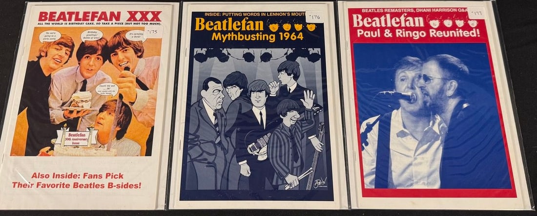 Beatlefan Magazine Issues #175-177 (1 of 1)