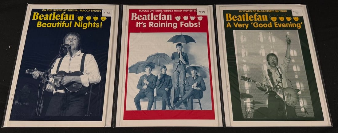 Beatlefan Magazine Issues #178-180 (1 of 1)