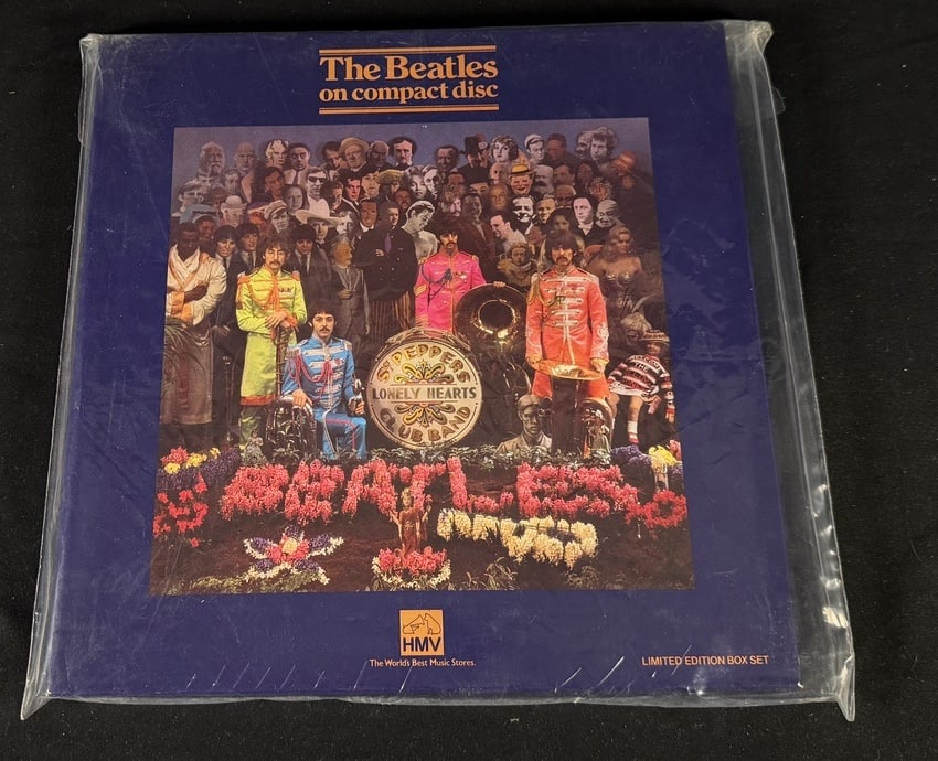 The Beatles on Compact Disc HMV Sgt. Pepper Limited Edition Box Set (1 of 1)