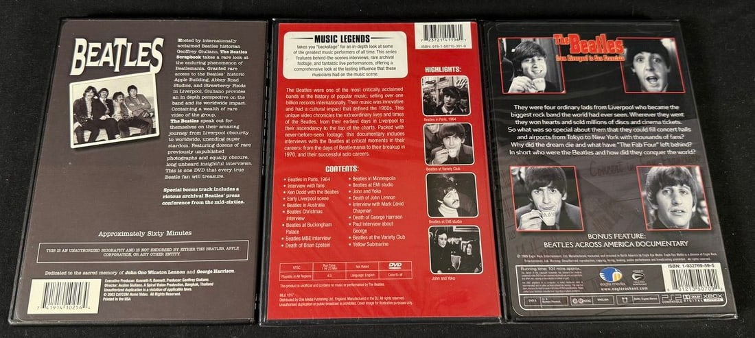 Beatles Documentary DVD Collection (3) - 2