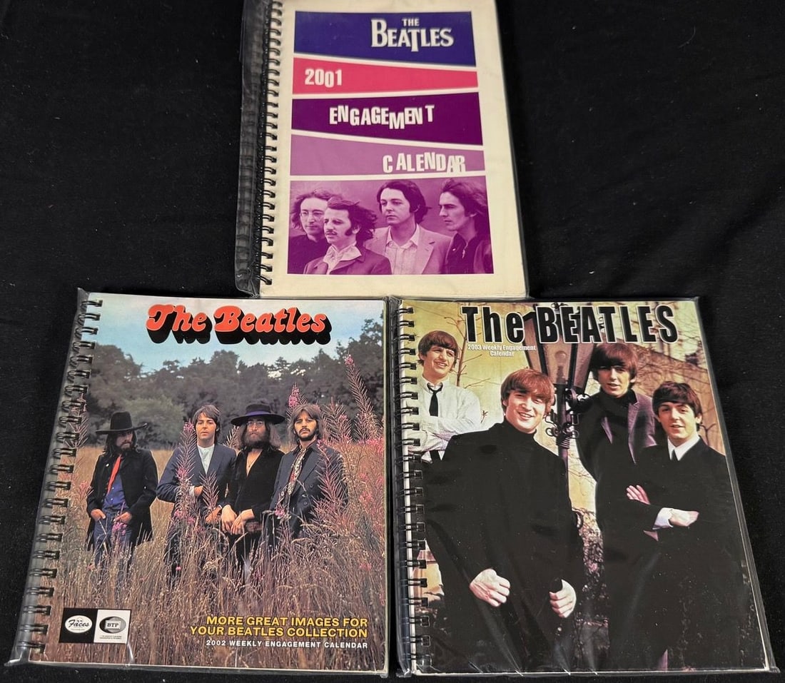 Beatles Weekly Engagement Calendars (3) (1 of 2)