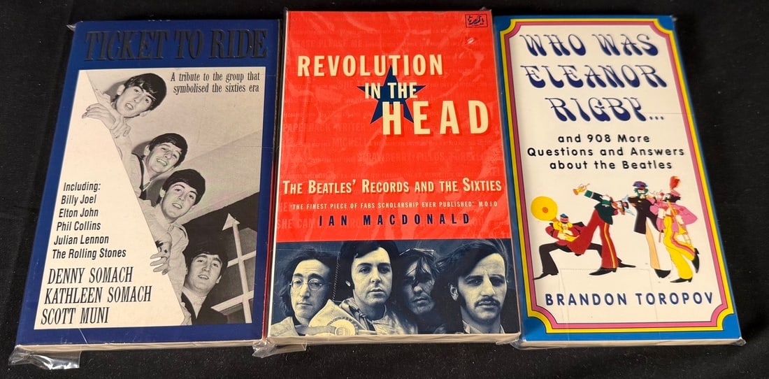 Beatles Reference and Trivia Books (3) (1 of 1)