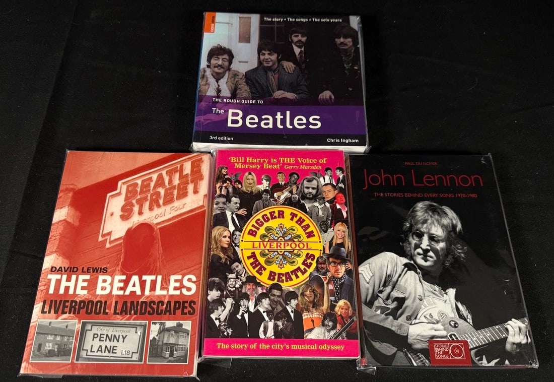 Beatles & Solo Reference Book Collection (4) (1 of 1)