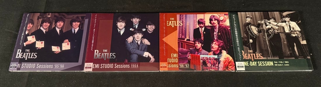 Beatles EMI Studio Sessions CD Set (4 Japanese Titles) (1 of 2)