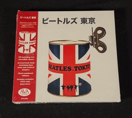 Beatles in Tokyo Deluxe CD/DVD Set: Japanese deluxe Beatles in Tokyo release with CDs, DVD, booklet and obi. Factory sealed.