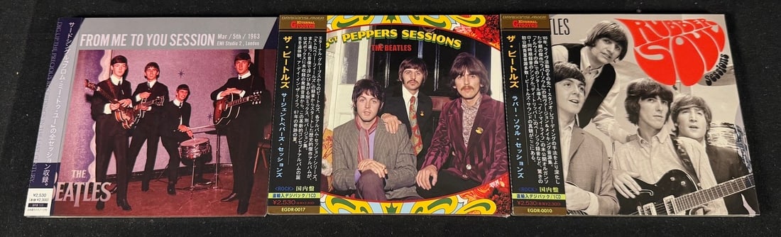 Beatles Japanese Session CDs (3 Titles) (1 of 1)
