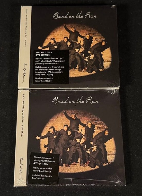 Paul McCartney - Band on the Run Archive Collection (2 Sealed Copies): Two sealed copies of the Archive Collection deluxe Band on the Run CD/DVD edition.