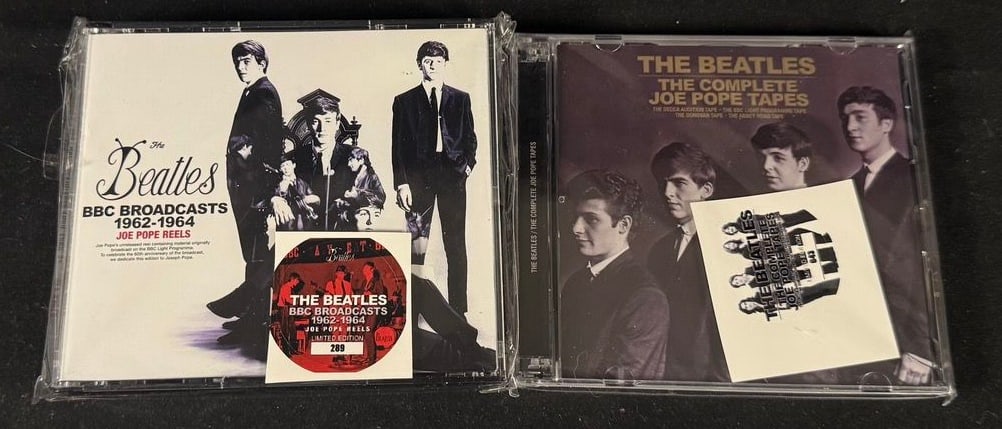 Beatles BBC & Joe Pope Bootleg CD Pair (1 of 2)