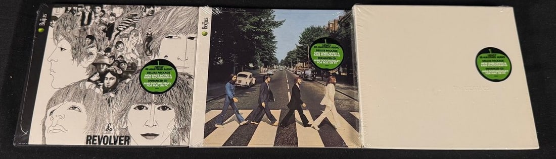 Beatles 2009 Remastered CD Trio (Revolver, Abbey Road & White Album) (1 of 2)