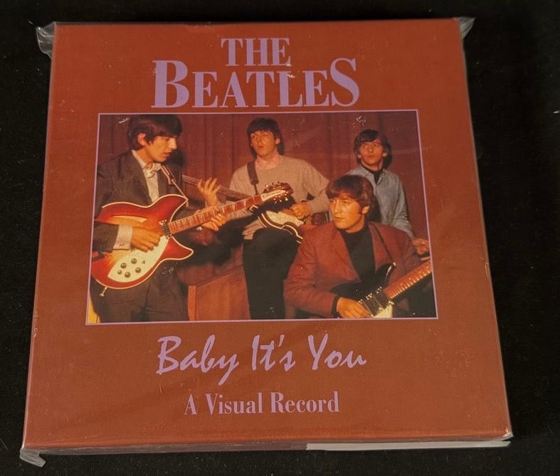 The Beatles 'Baby It's You: A Visual Record' Box Set: UFO Music boxed Beatles visual-history release featuring illustrated and photographic material documenting the group's early years.