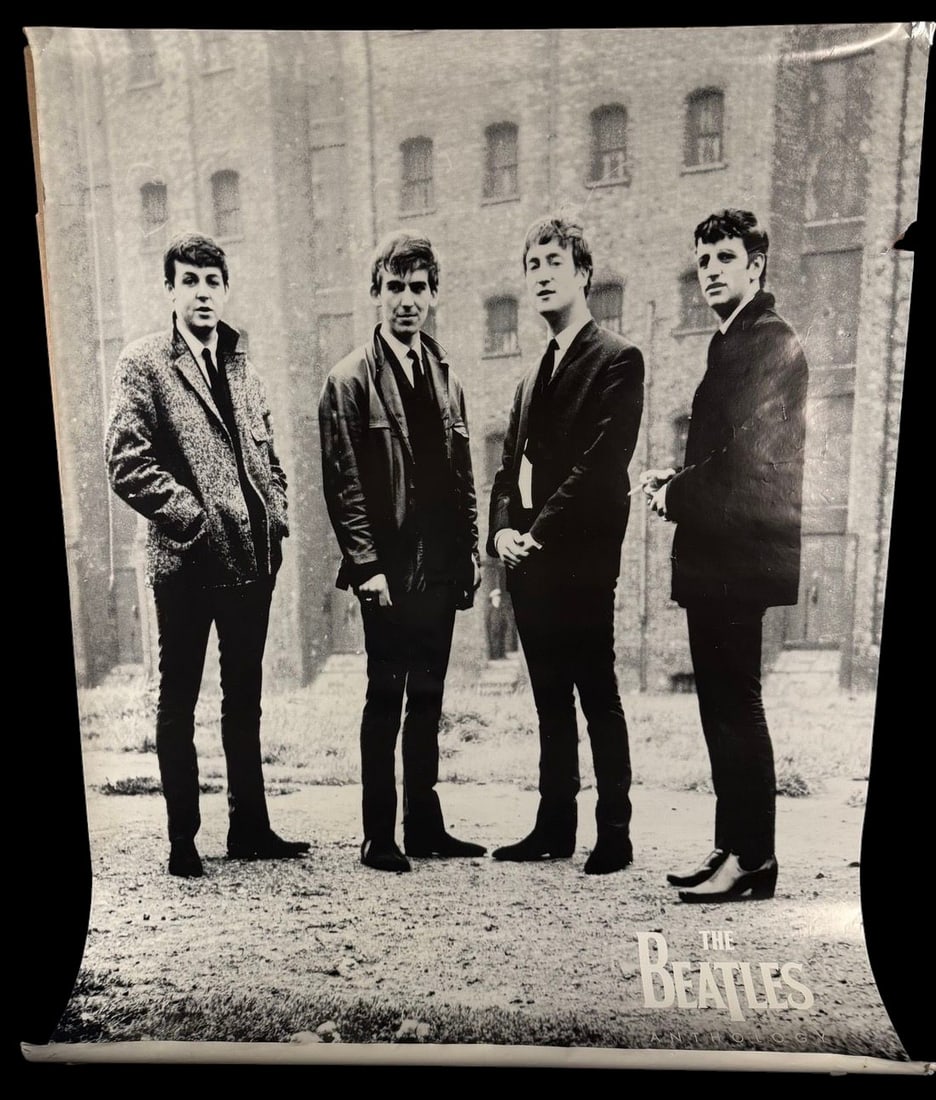 The Beatles Anthology Black-and-White Promotional Poster (1 of 1)