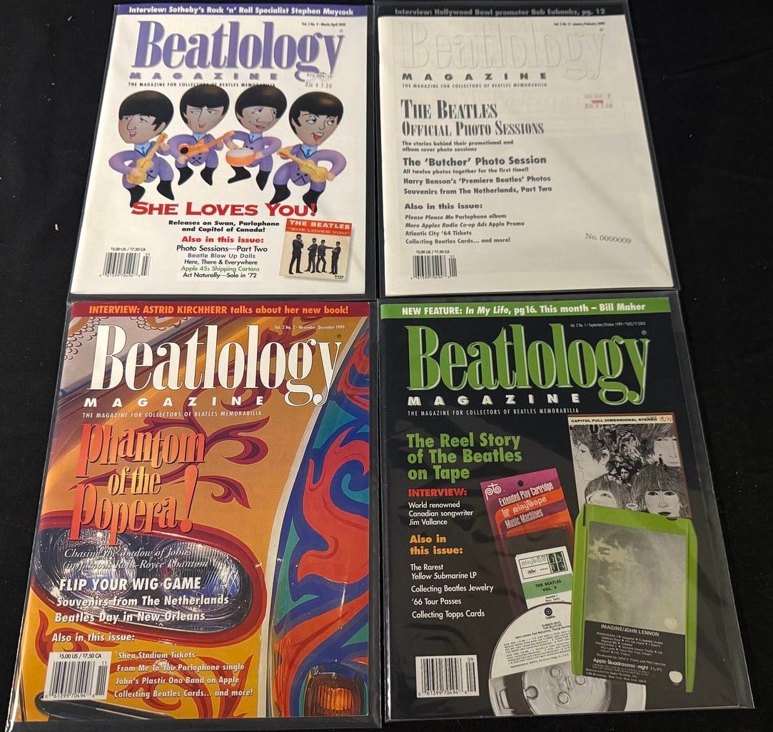 Beatology Magazine Lot (4 issues) (1 of 1)
