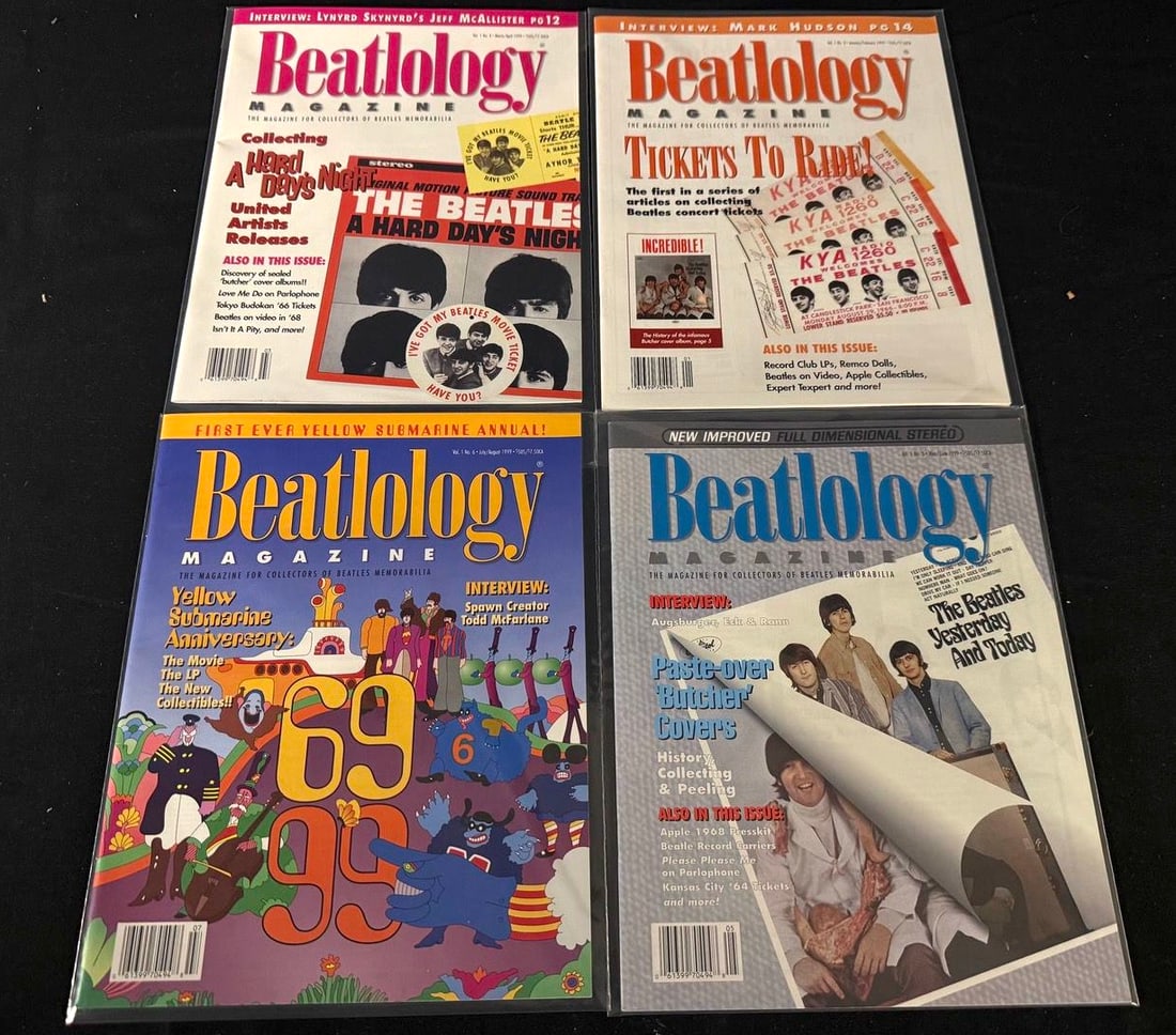 Beatology & Beatles Magazine Lot (4 issues) (1 of 1)