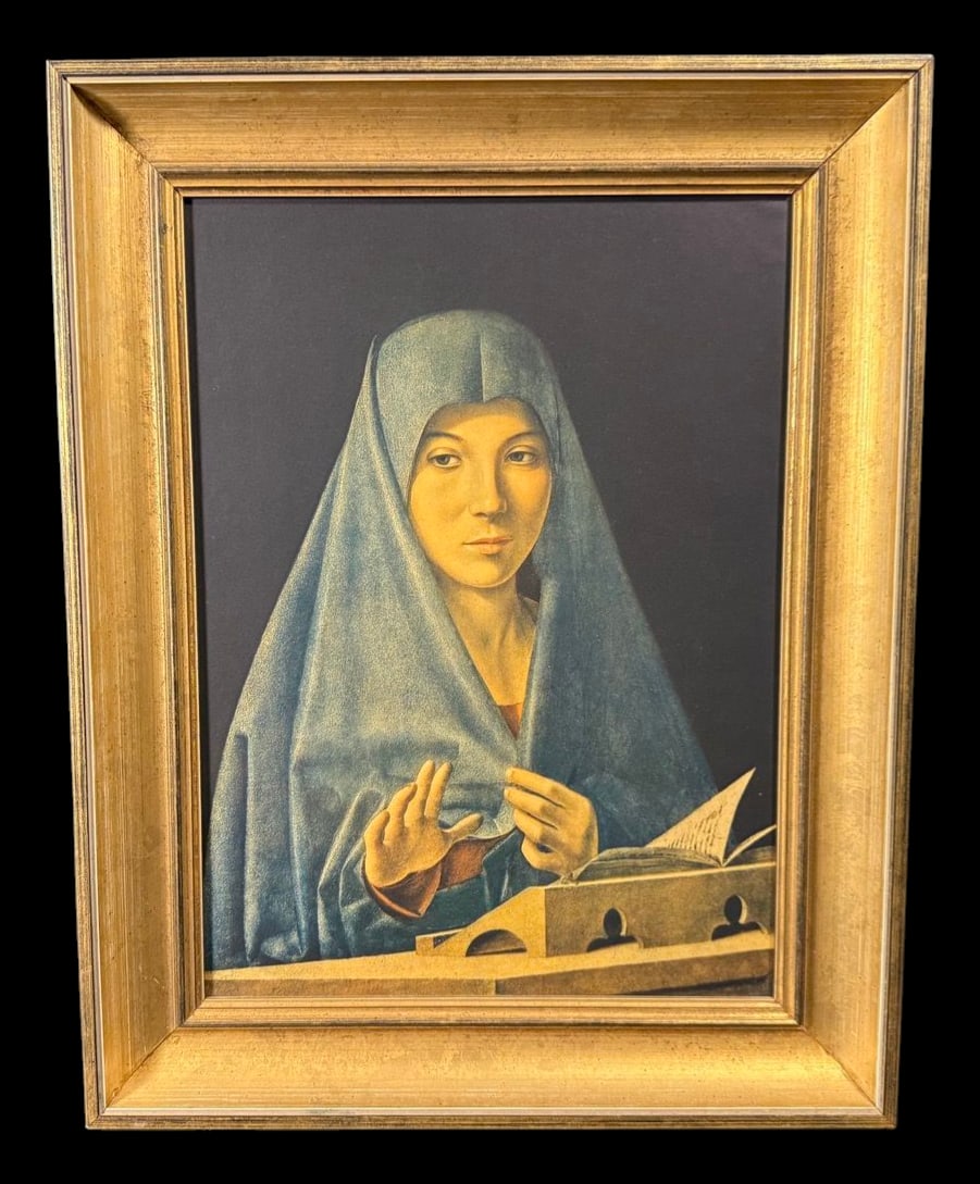 Framed Portrait of Veiled Woman (Religious (1 of 2)